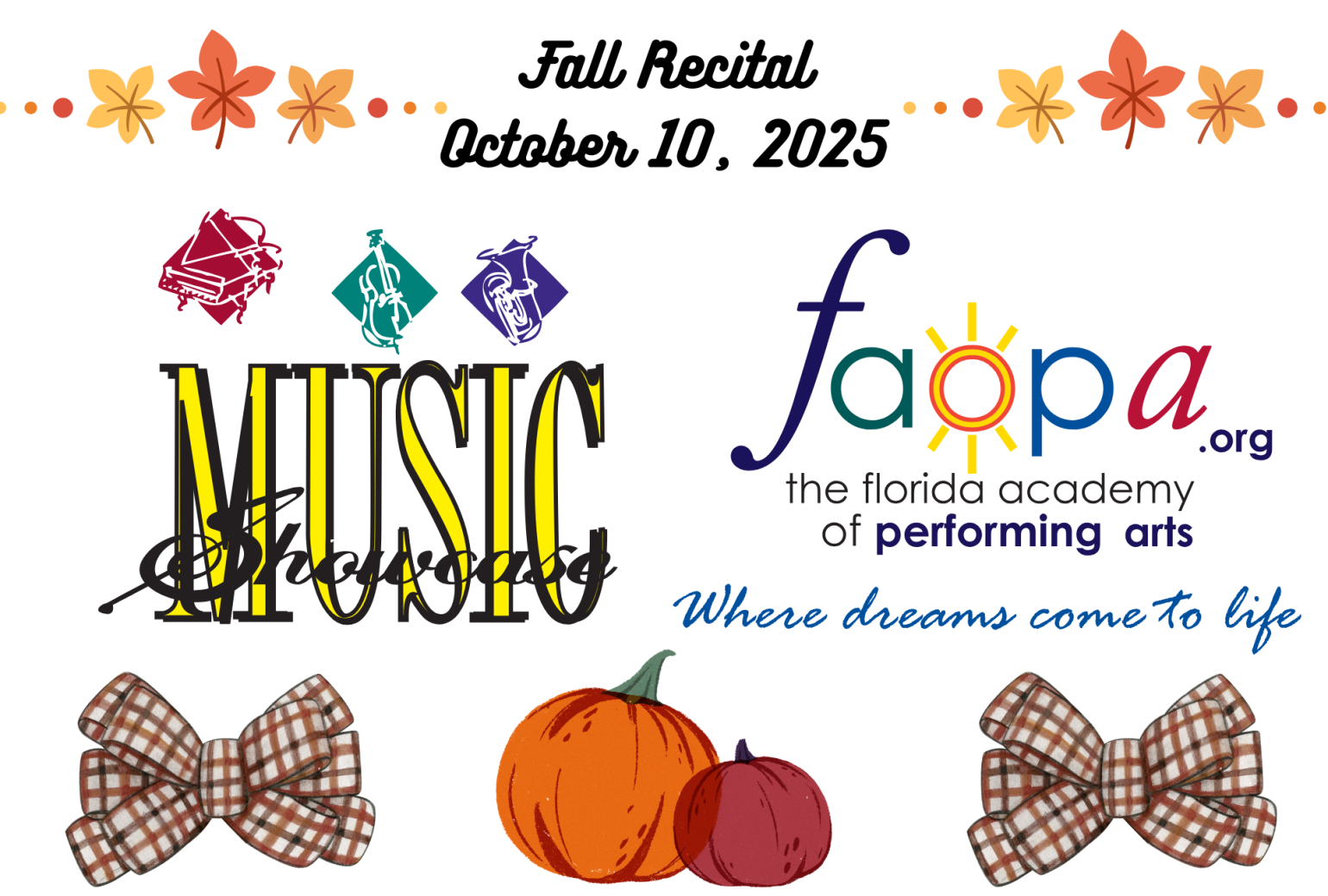Fall Recital 2025-10-10