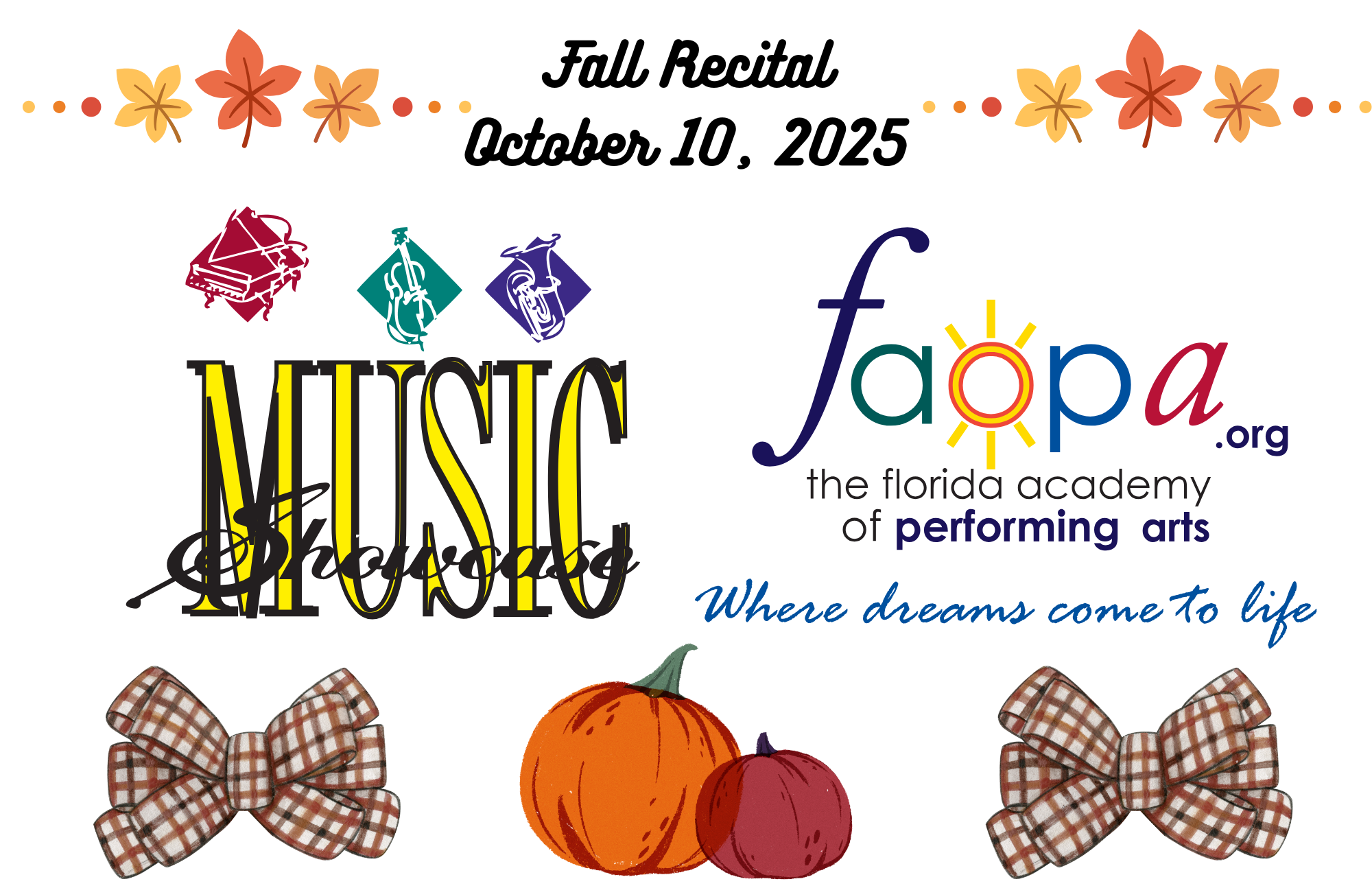 Fall Recital 2025-10-10