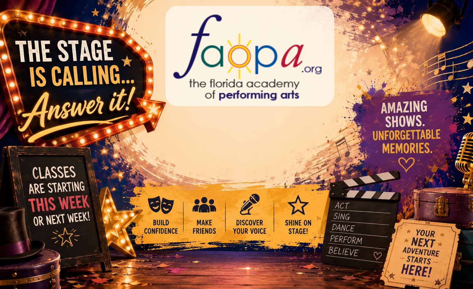 FAOPA Fall 2026 Classes
