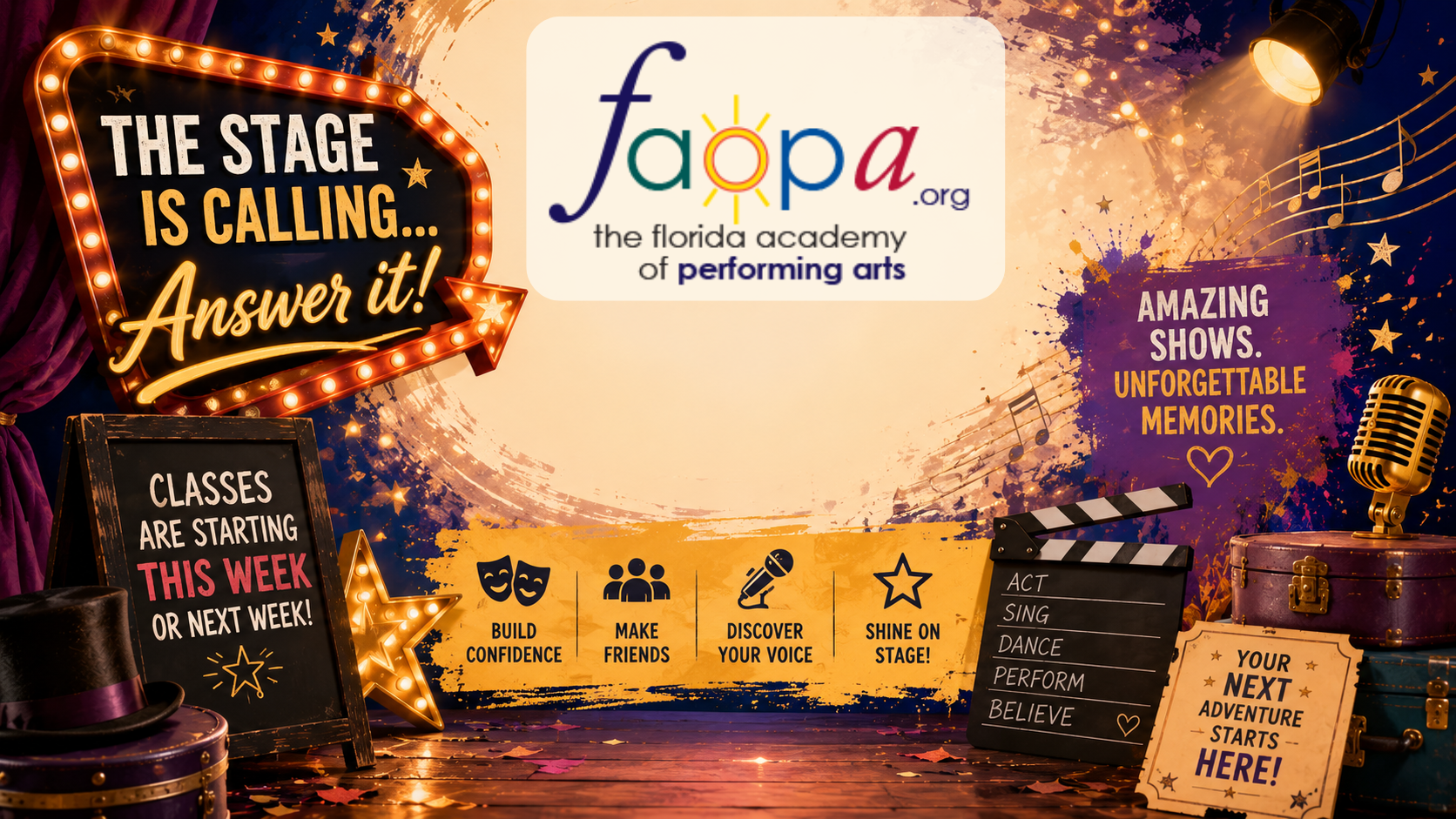 FAOPA Fall 2026 Classes